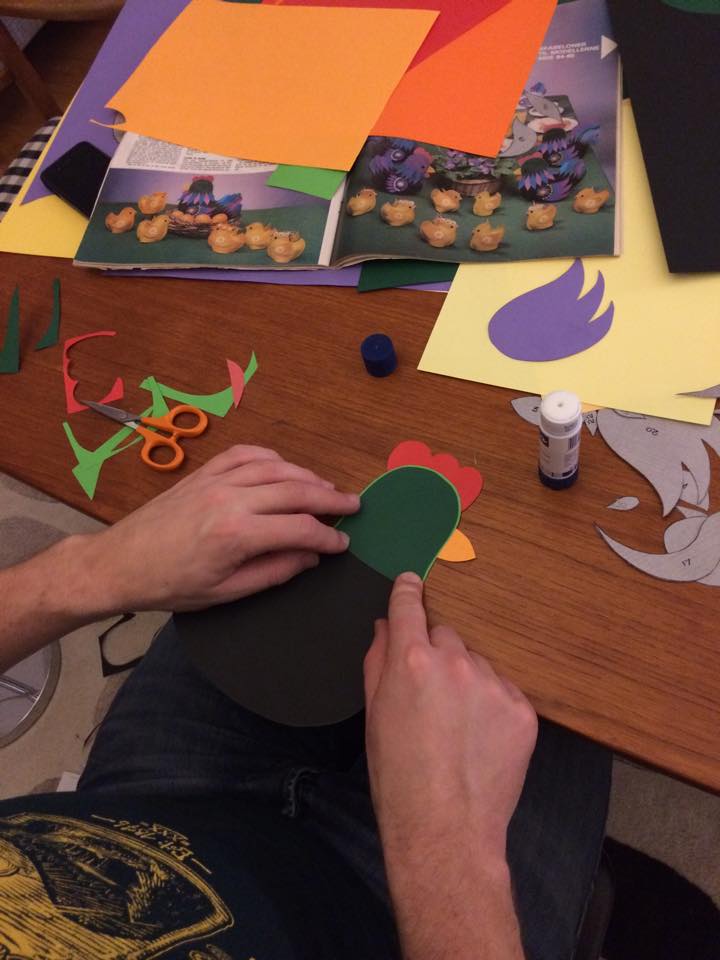 Karen K påske høns 6