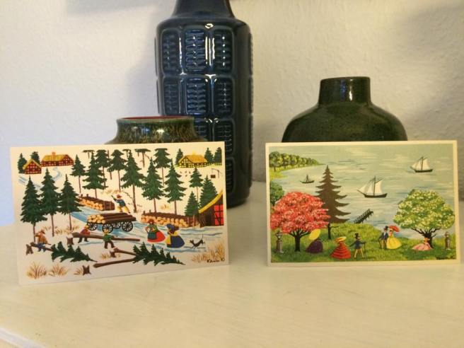 Karen K postkort pynt