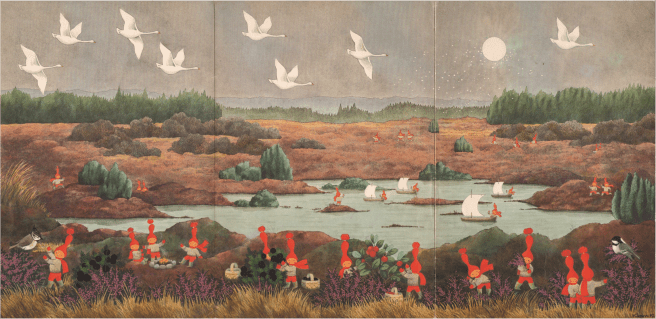 Karen K julepanorama 1986.png